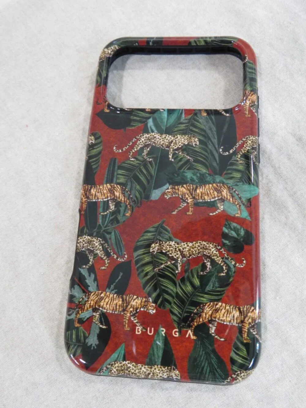BURGA Morning Commute Designer iPhone 17 Pro Max Case Leopard, Cheetah, Tiger